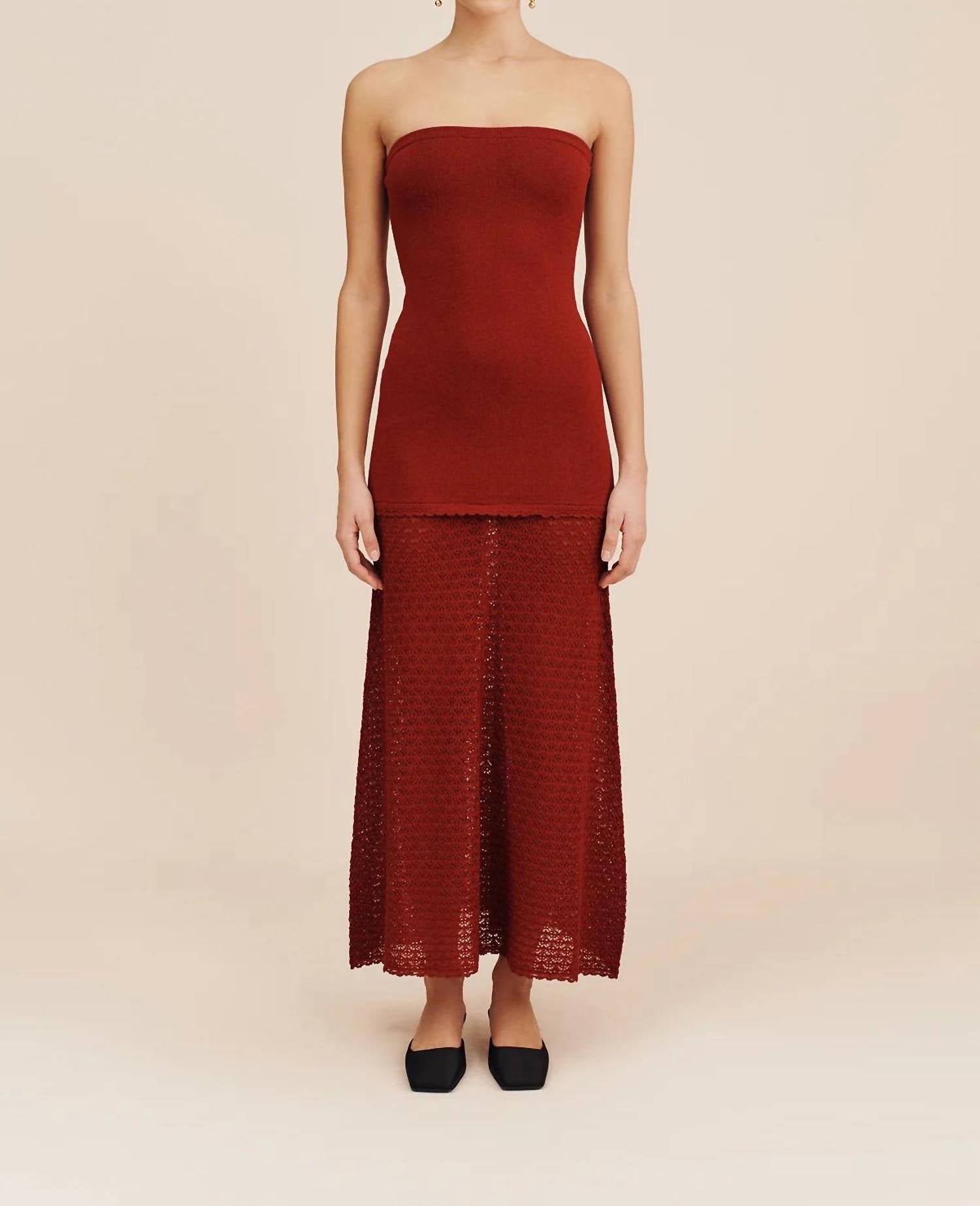 Posse - Romy Strapless Dress