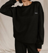 Ampersand Ave - Quilted Pullover Sweater