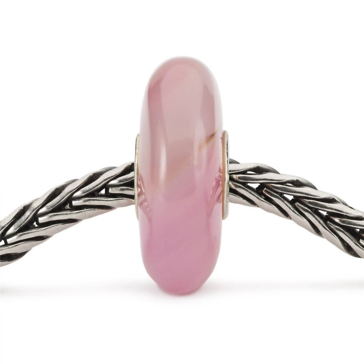Trollbeads Women's Agate Glass Bead Charms in pink - women's jewelry - detail view