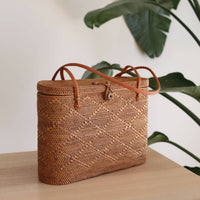 Ganapati Crafts - Women's Bali Rattan Handbag