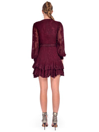 Hemant & Nandita - Tiya Long Sleeve Mini Dress