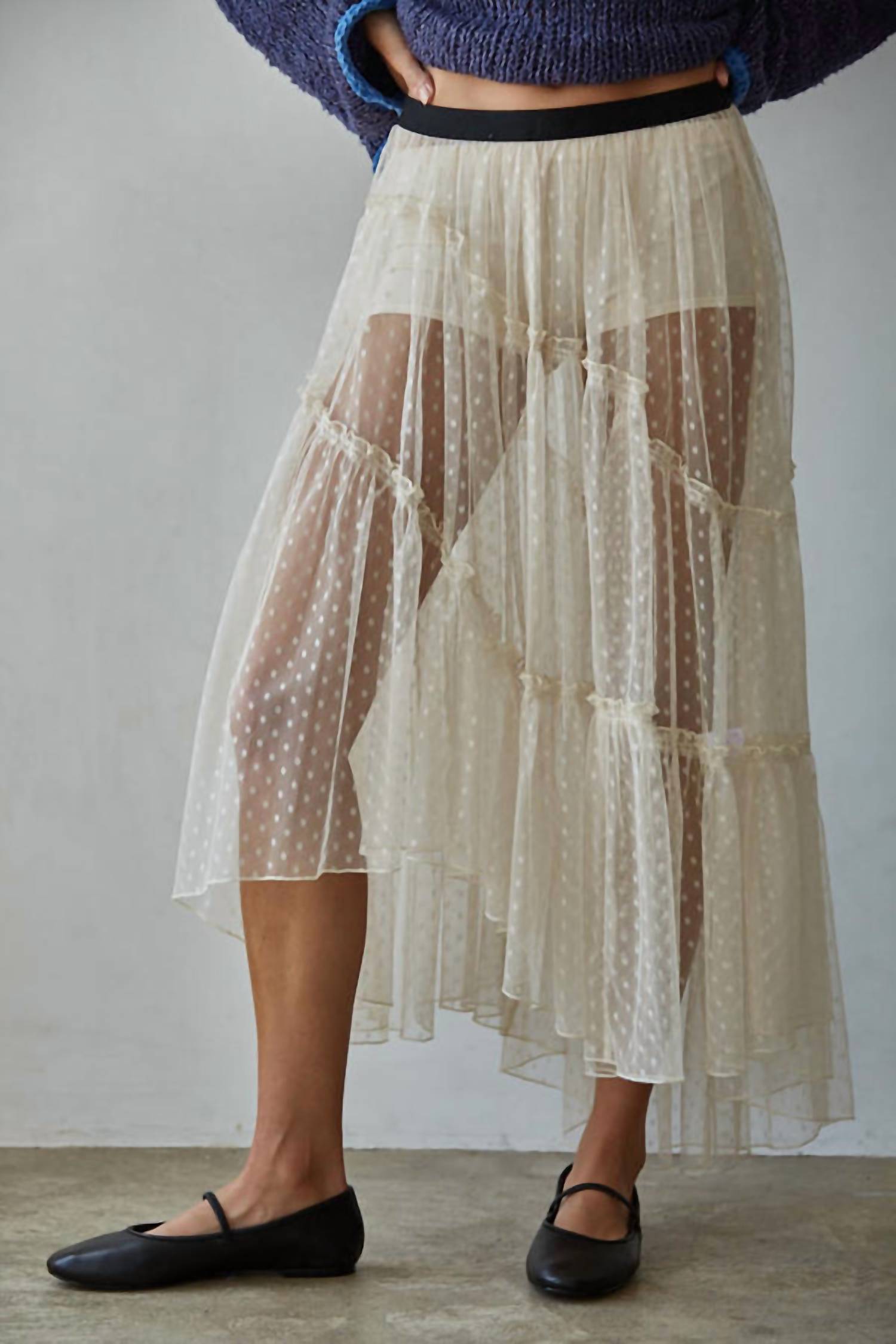 By Together - Chase The Night Lace Skirt