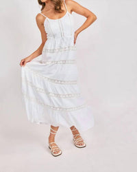 Sadie & Sage - Lowtide Tiered Midi Dress