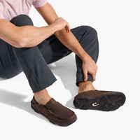 Olukai - Men's Moloa Leather Slip On Shoes
