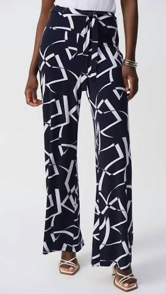 Joseph Ribkoff - Geometric Print Pant