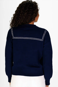 Duffield Lane - Sailor Embroidered Sweater
