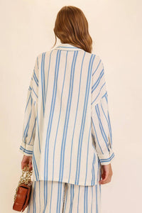 Lumiere - Striped Button-down Shirt