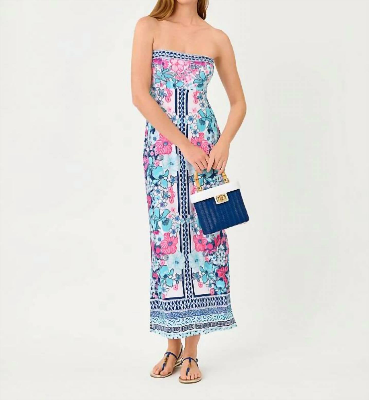 Lilly Pulitzer - NOA STRAPLESS MAXI DRESS