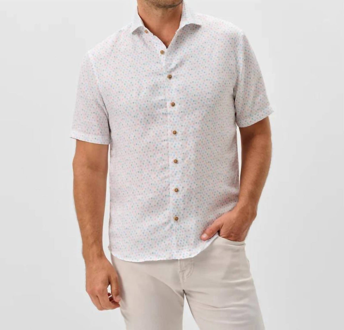 Johnnie-O - Cash Bar Short Sleeve Button Down Shirt