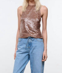 Staud - Bree Halter Neck Crop Top