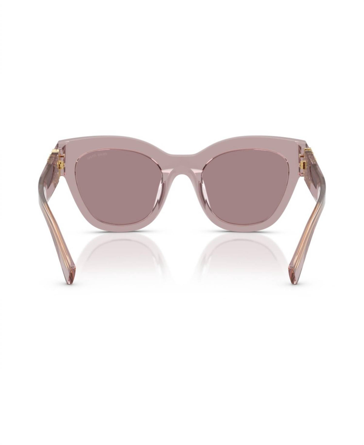 Miu Miu - Women's 0mu 01ys Transparent Sunglasses