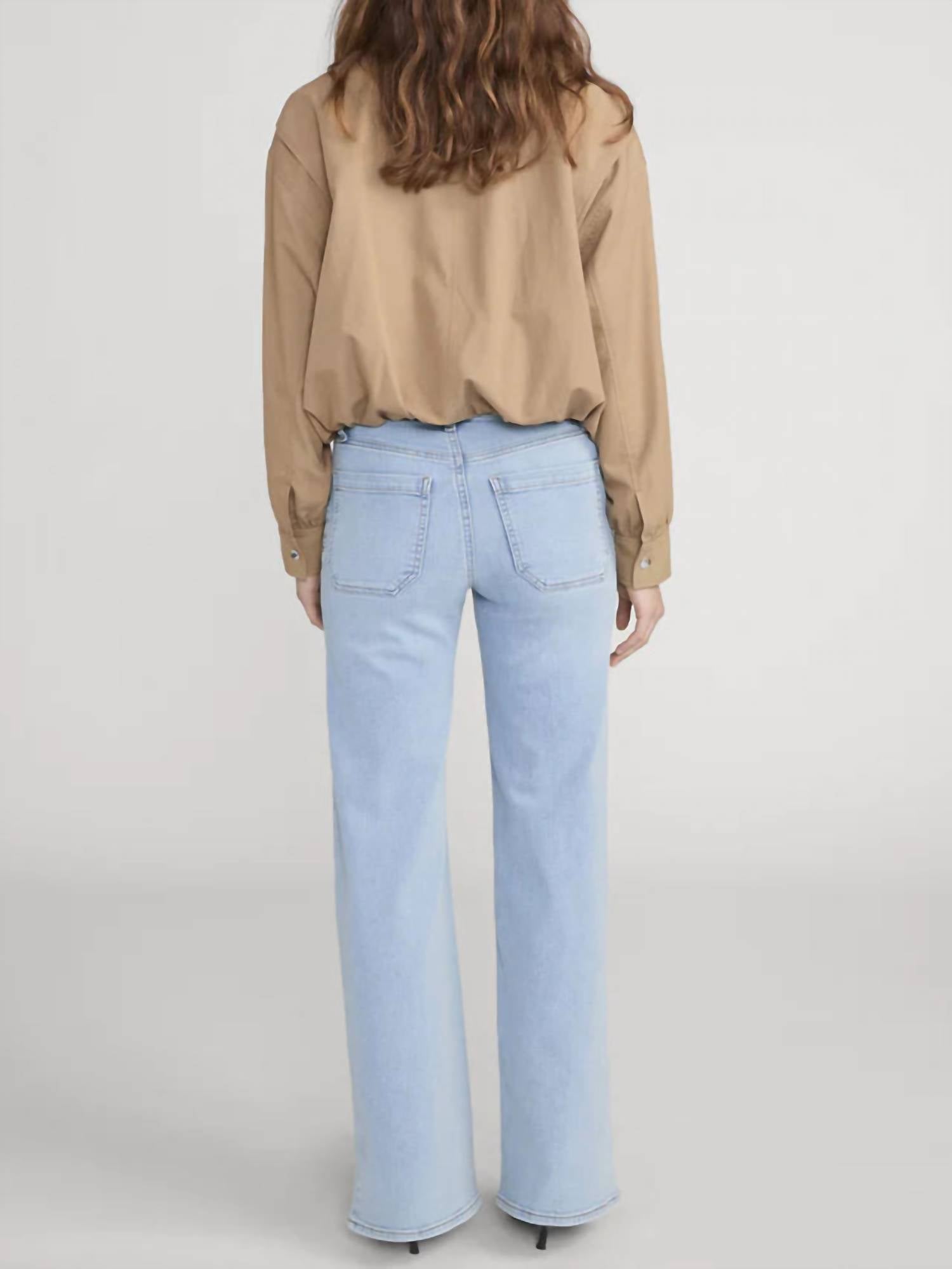 Frame - Women's Le Slim Palazzo Modernist Pocket Jean