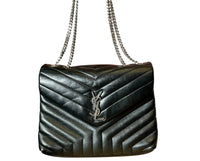 Saint Laurent - Women's Medium Loulou Matelasse Leather Shoulder Bag