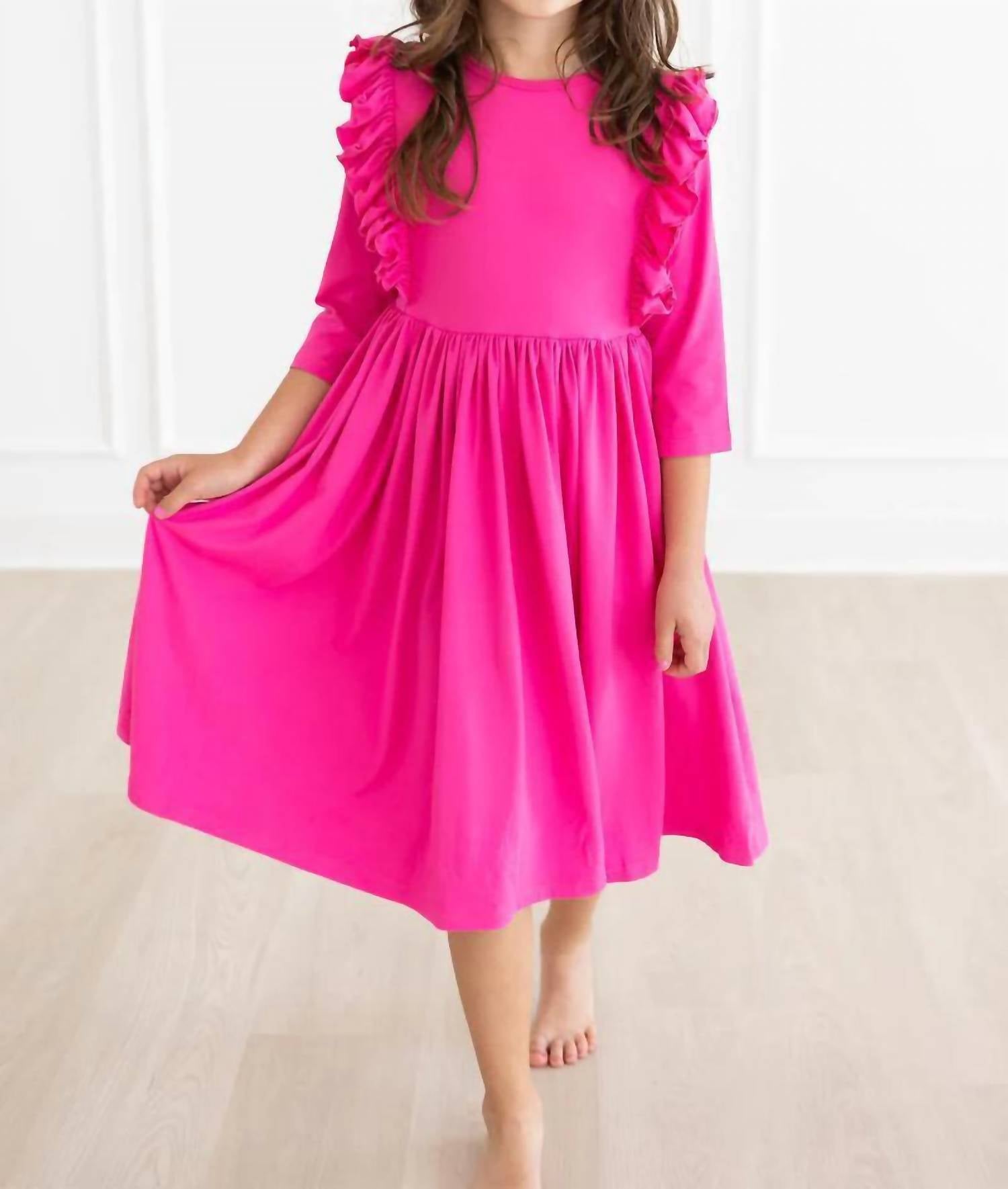 Mila & Rose - Girl's Ruffle Twirl Dress
