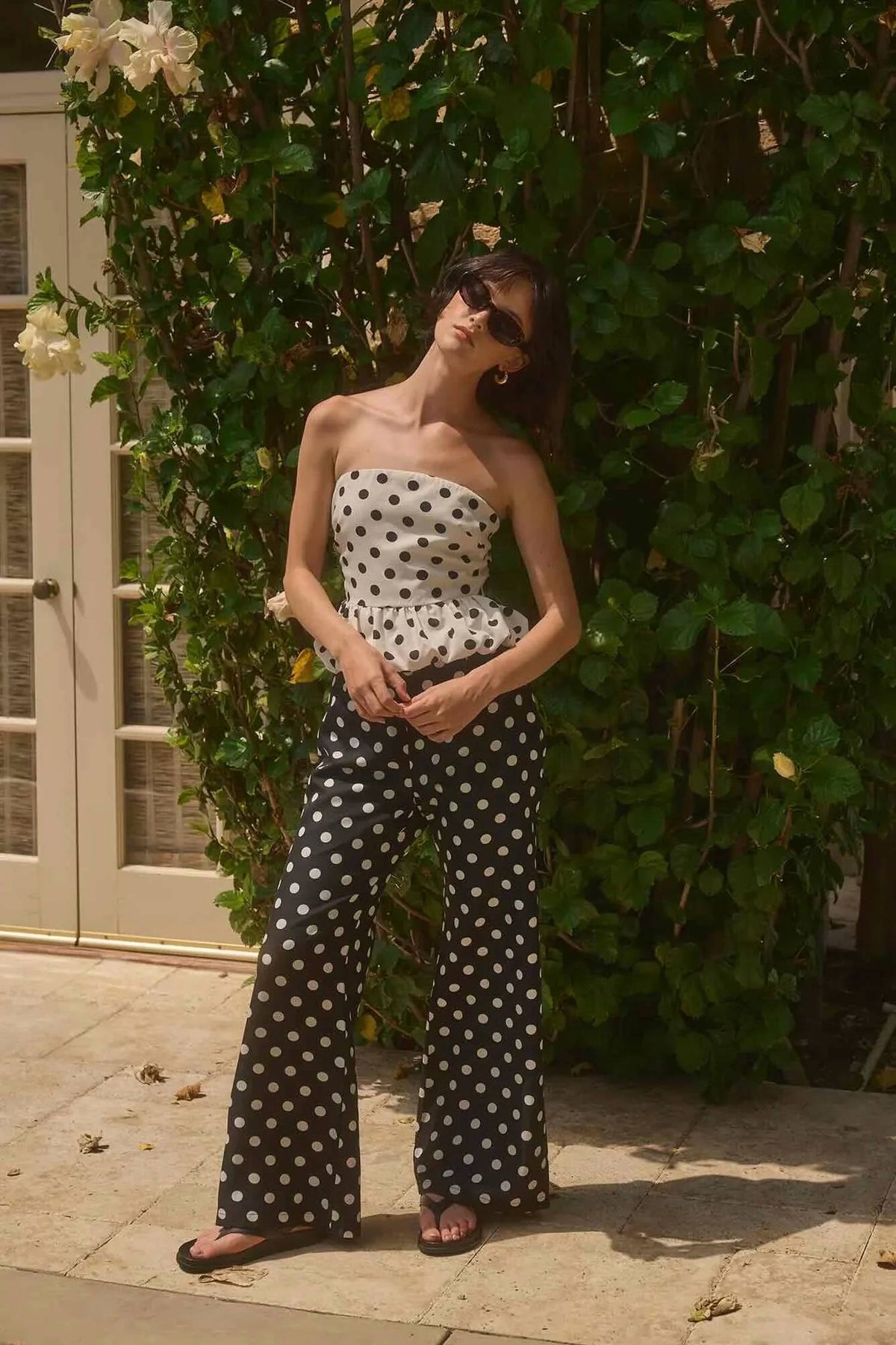 Lucy Paris - Women's Lylah Polka Dot Pant