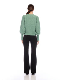 Fifteen Twenty - Lia Shirred Sleeve Sweater