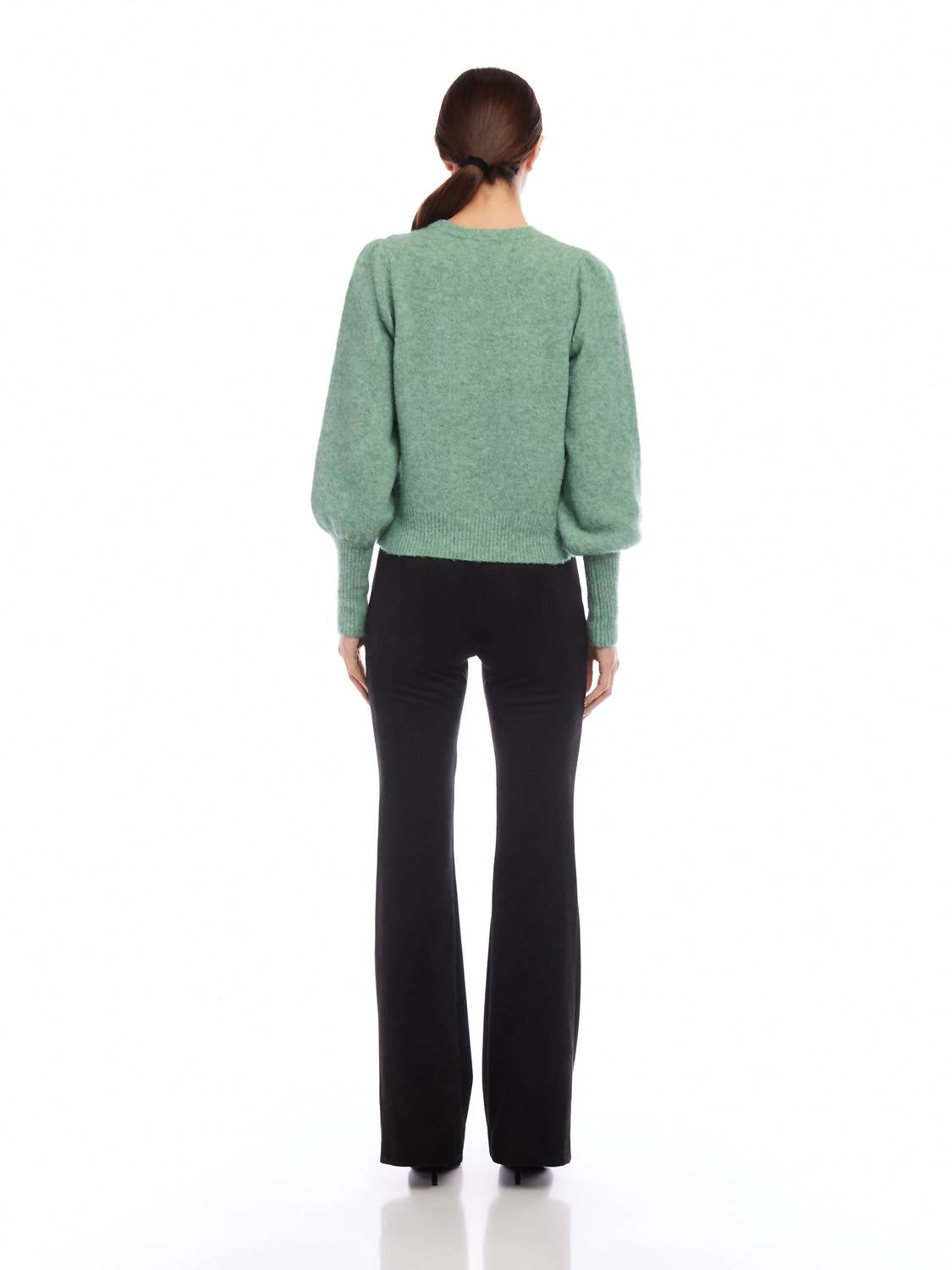 Fifteen Twenty - Lia Shirred Sleeve Sweater