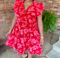 Umgee - Tiered Mini Dress