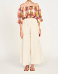 Mirth - Wide Leg Ankle Length Pant