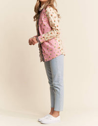 J.Nna - Annie Printed Button-Up Top