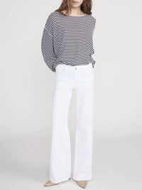 Frame - Women's Low Rise Le Slim Palazzo Jeans