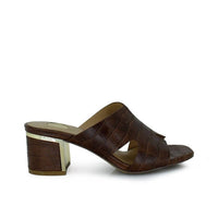 Exe Women's Isabel Heel Sandal in tan - women's heels