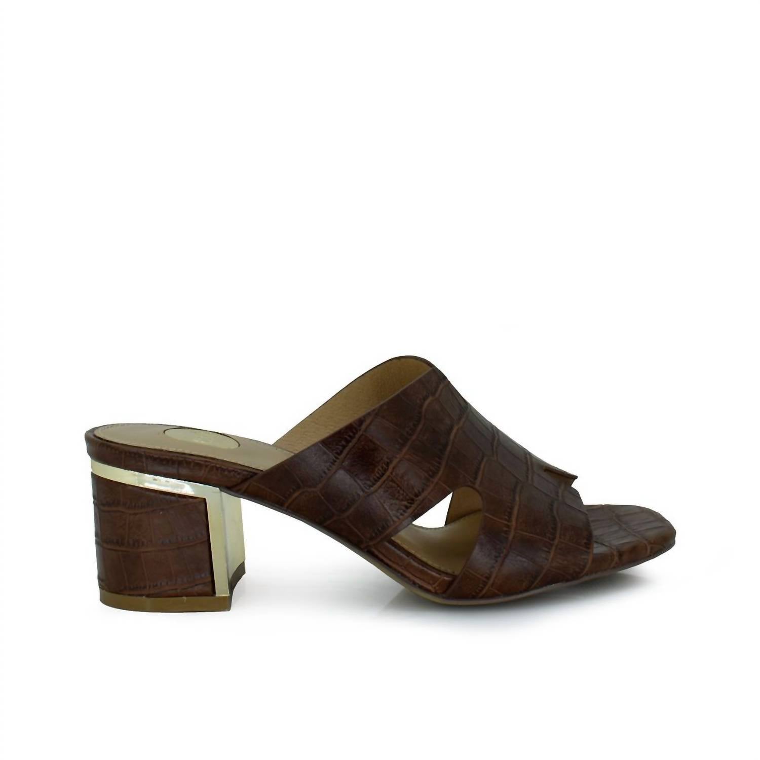 Exe Women's Isabel Heel Sandal in tan - women's heels