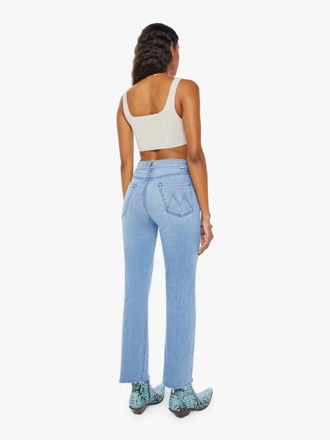 Mother - Women's The Tripper Ankle Fray Jean