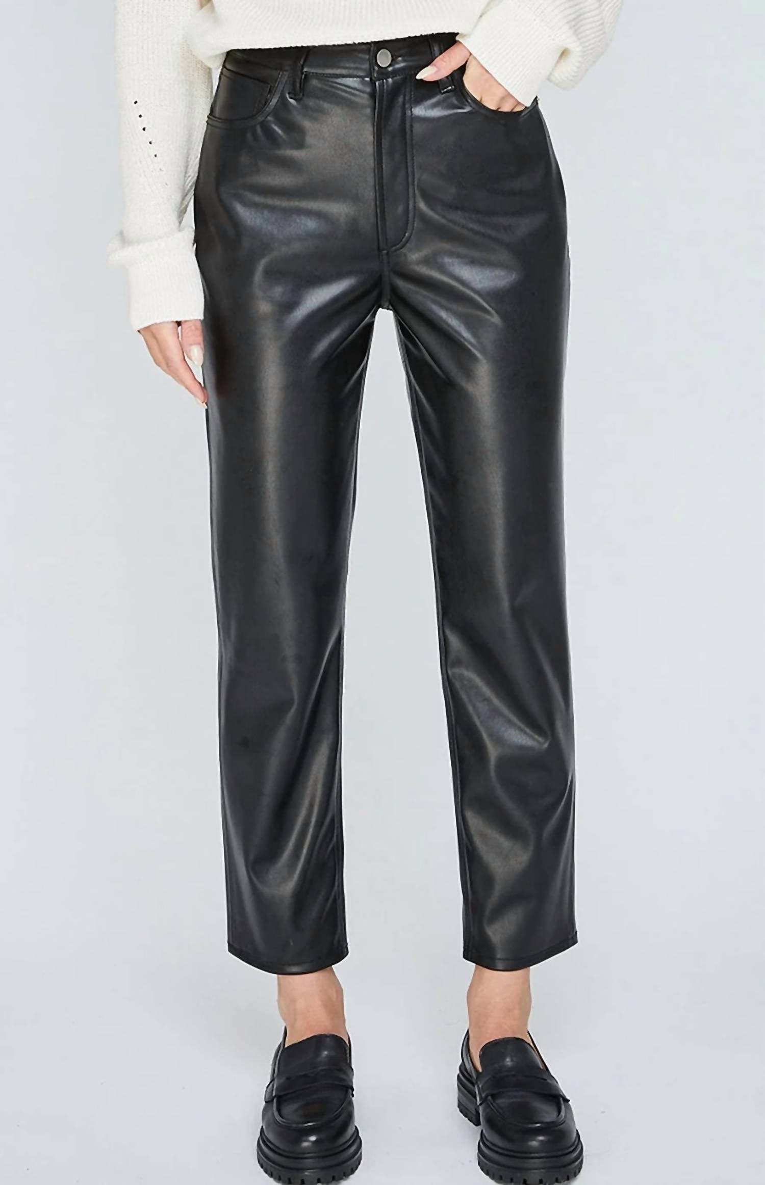 Gentle Fawn - Carter Faux Leather Pant