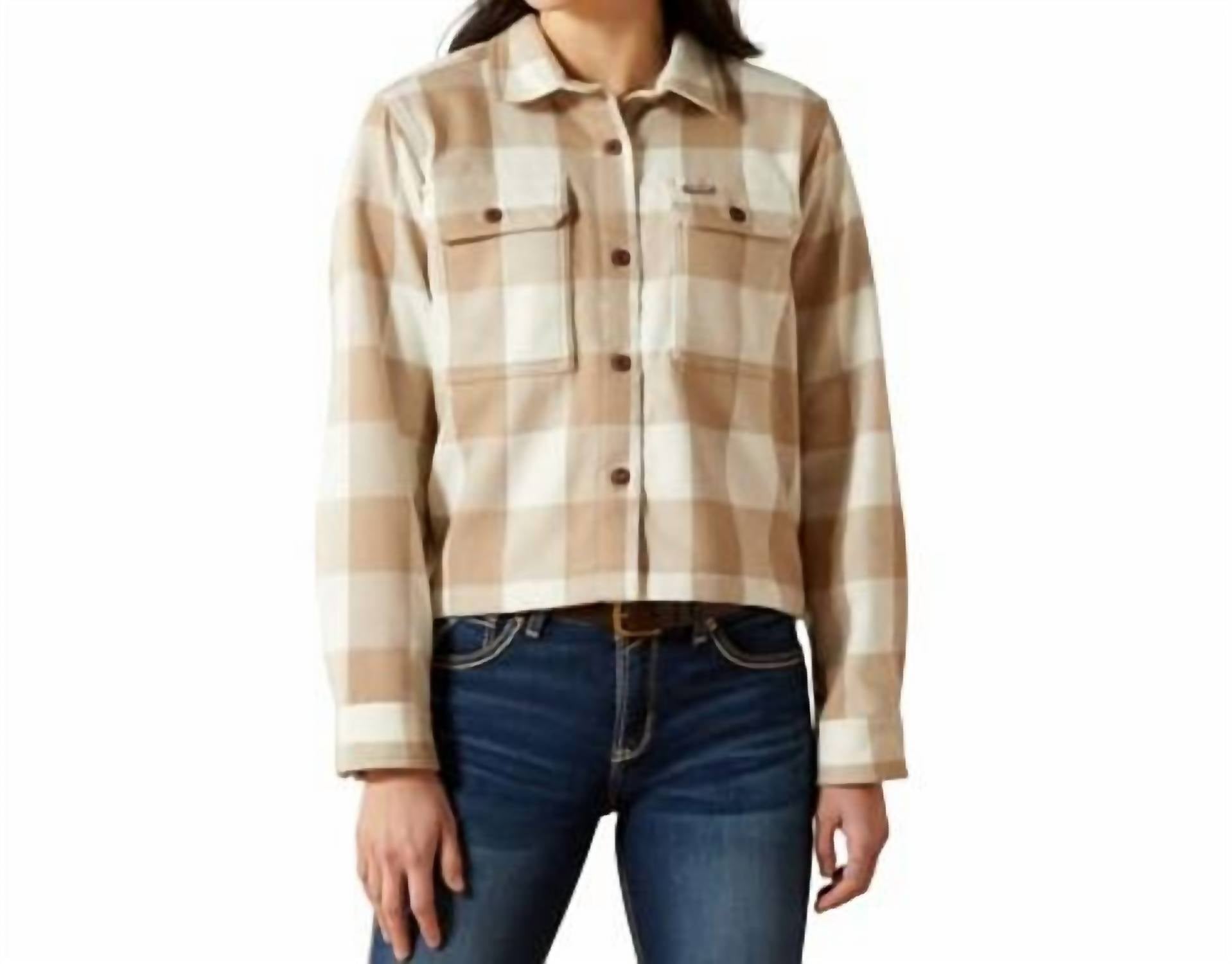 Ariat - Women's Rebar Heavy Flannel Work Shirt