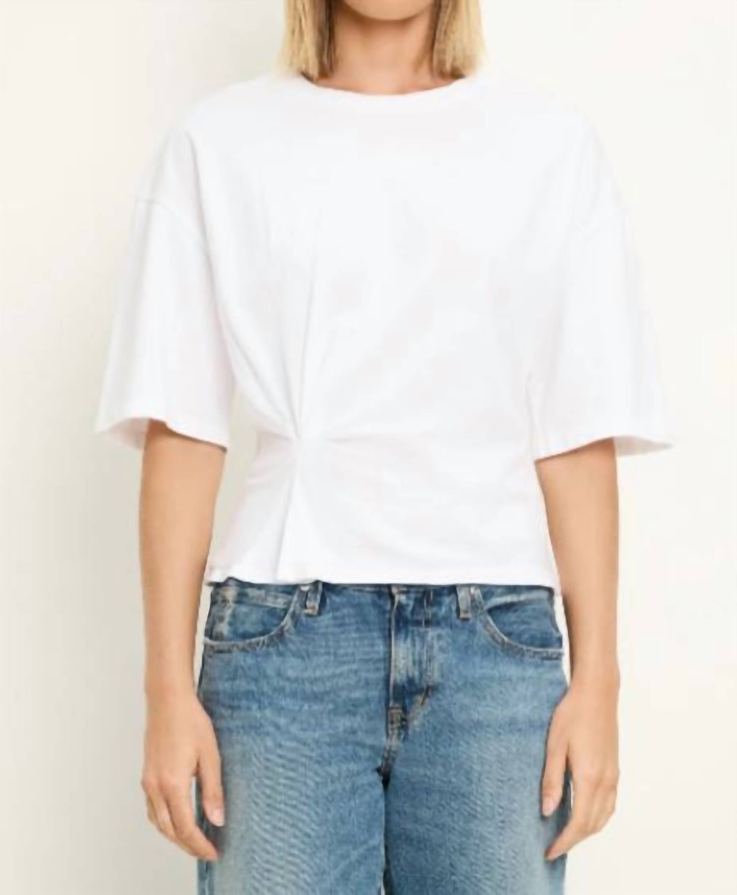 Michael Stars - Zinnia Tokyo Jersey Side Pleated Tee