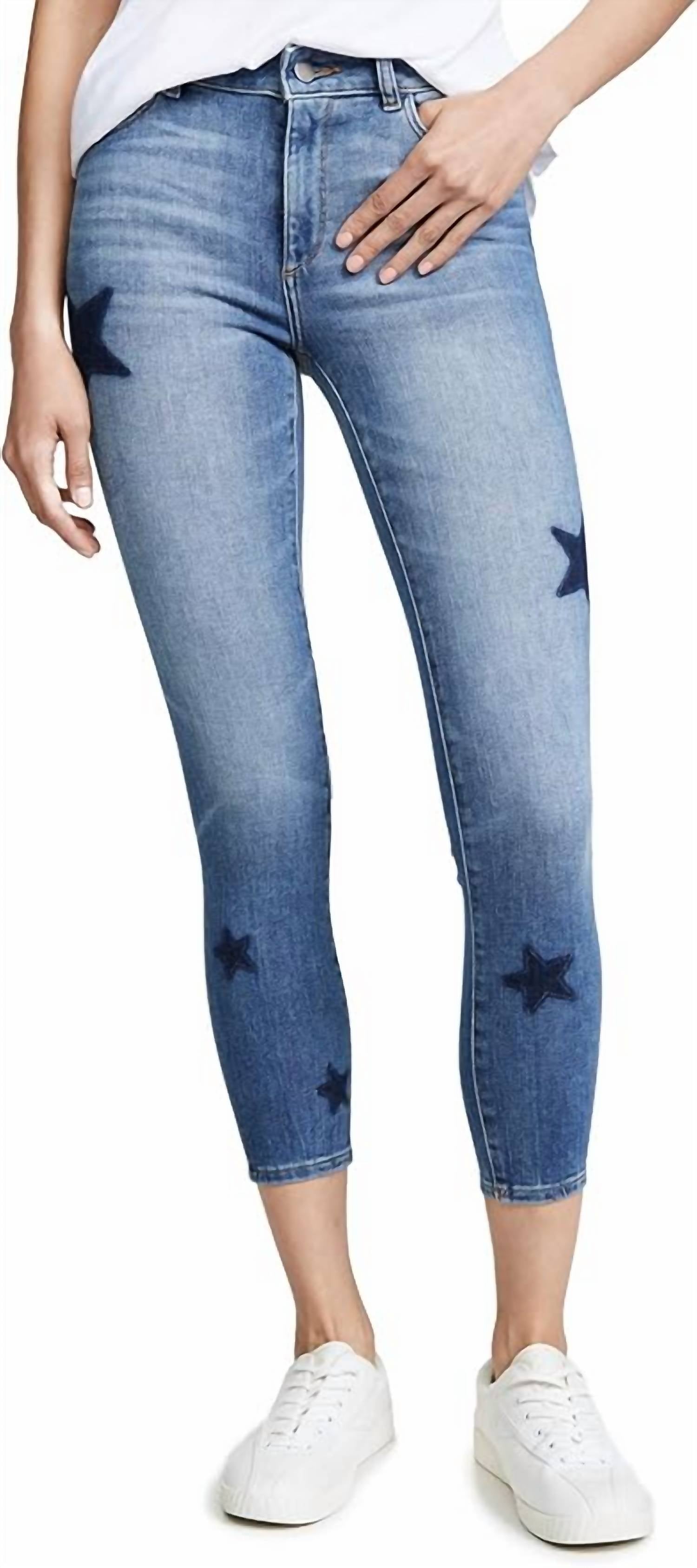 Dl1961 - Women'S - Florence Crop Mid Rise Instasculpt Skinny Jeans