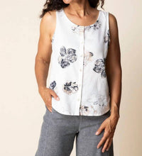 Habitat - Neutral Bloom Linen Tank