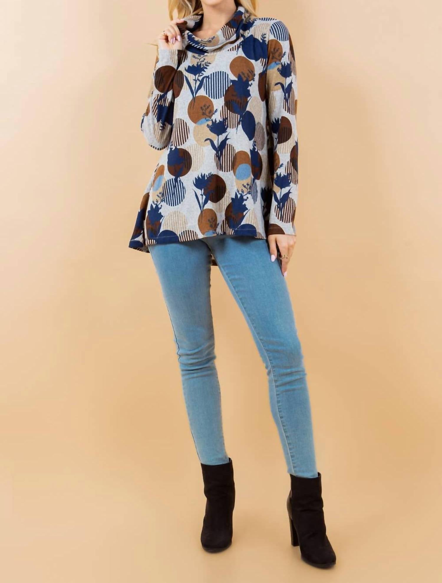 La Soul - Bohemian Print Tunic Top