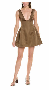 We Wore What - V-neck Mini Dress