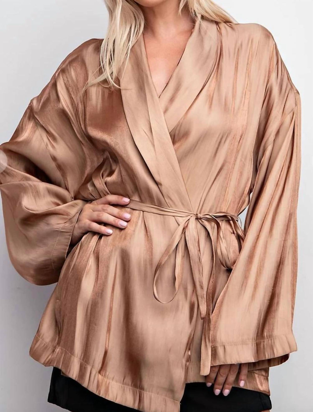 Style U - Women's Mistletoe Wrap Top