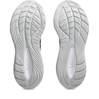 ASICS Men's Cumulus 27 Running Shoes in black white - men's shoe - alternate view