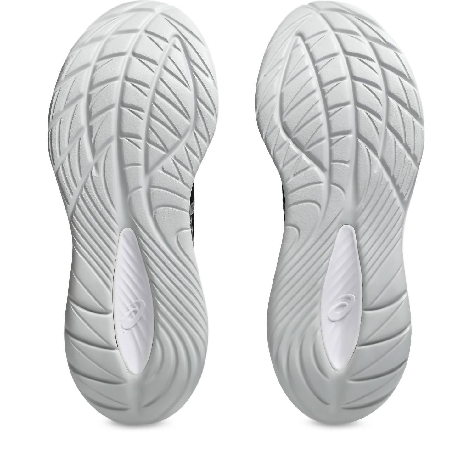 ASICS Men's Cumulus 27 Running Shoes in black white - men's shoe - alternate view