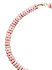 Theodosia - Women's Conch Necklace With Spacers