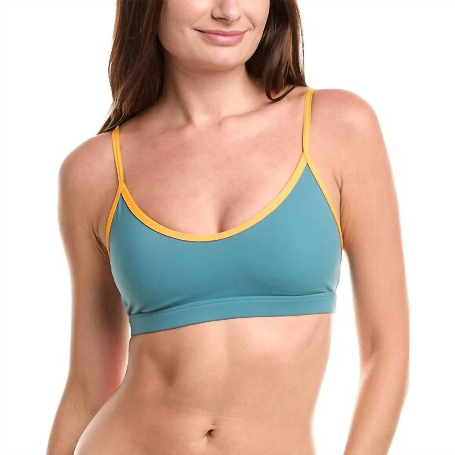 SPIRITUAL GANGSTER Horizon Bra in cabana blue - women's intimate