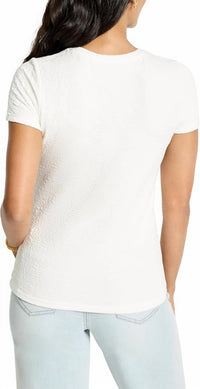 Nic + Zoe - Short Sleeve Textured Tee