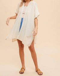 Hem & Thread - Women's Lariat Lace Coverup