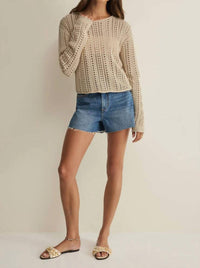 Z Supply - Upland Crochet Sweater