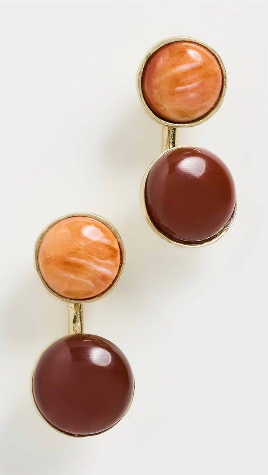 Ulla Johnson - Women's Kiri Double Stone Earrings