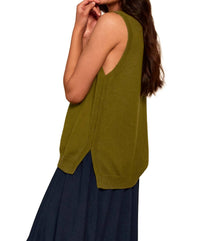 Celtic & Co. - Sleeveless Knitted Vest Top