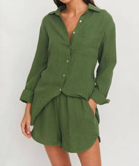 Citrine - Hampton Shirt Dress