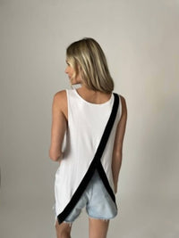 Six/Fifty - ANDI SLIT BACK TANK
