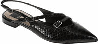Dolce Vita - Women's Pamla Strappy Pointed Toe Buckle Ballet Flats