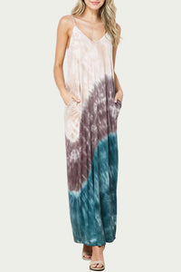 Bloidy - Tie Dyed Stretch Modal Jersey Maxi Dress