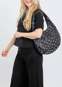 B-Low The Belt - Women's Gia Grommet Leather Hobo Bag